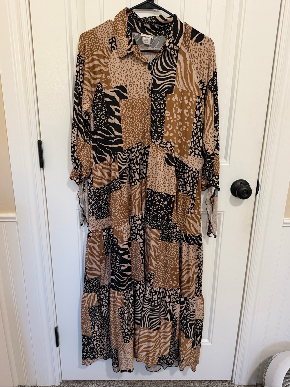 Zadie B’s animal print dress